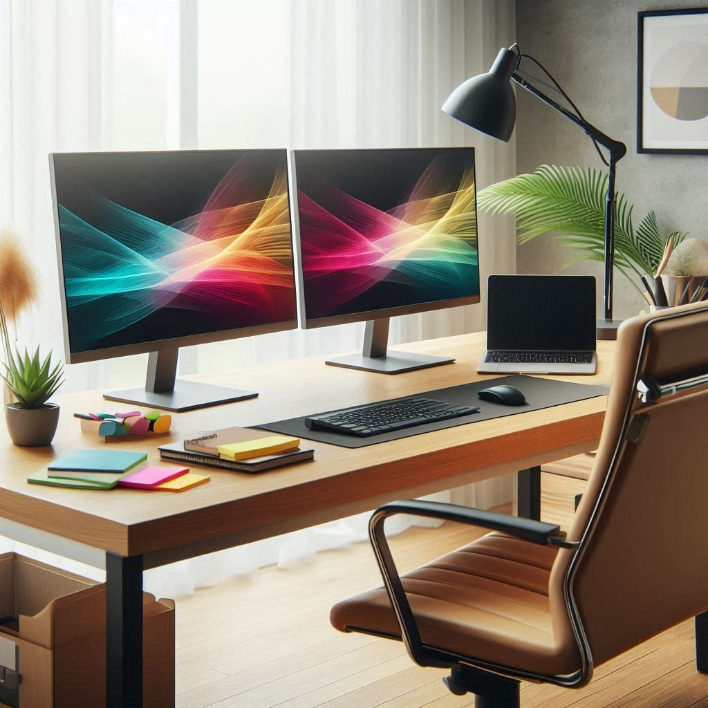 How to Set Up a Dual Monitor System for Work